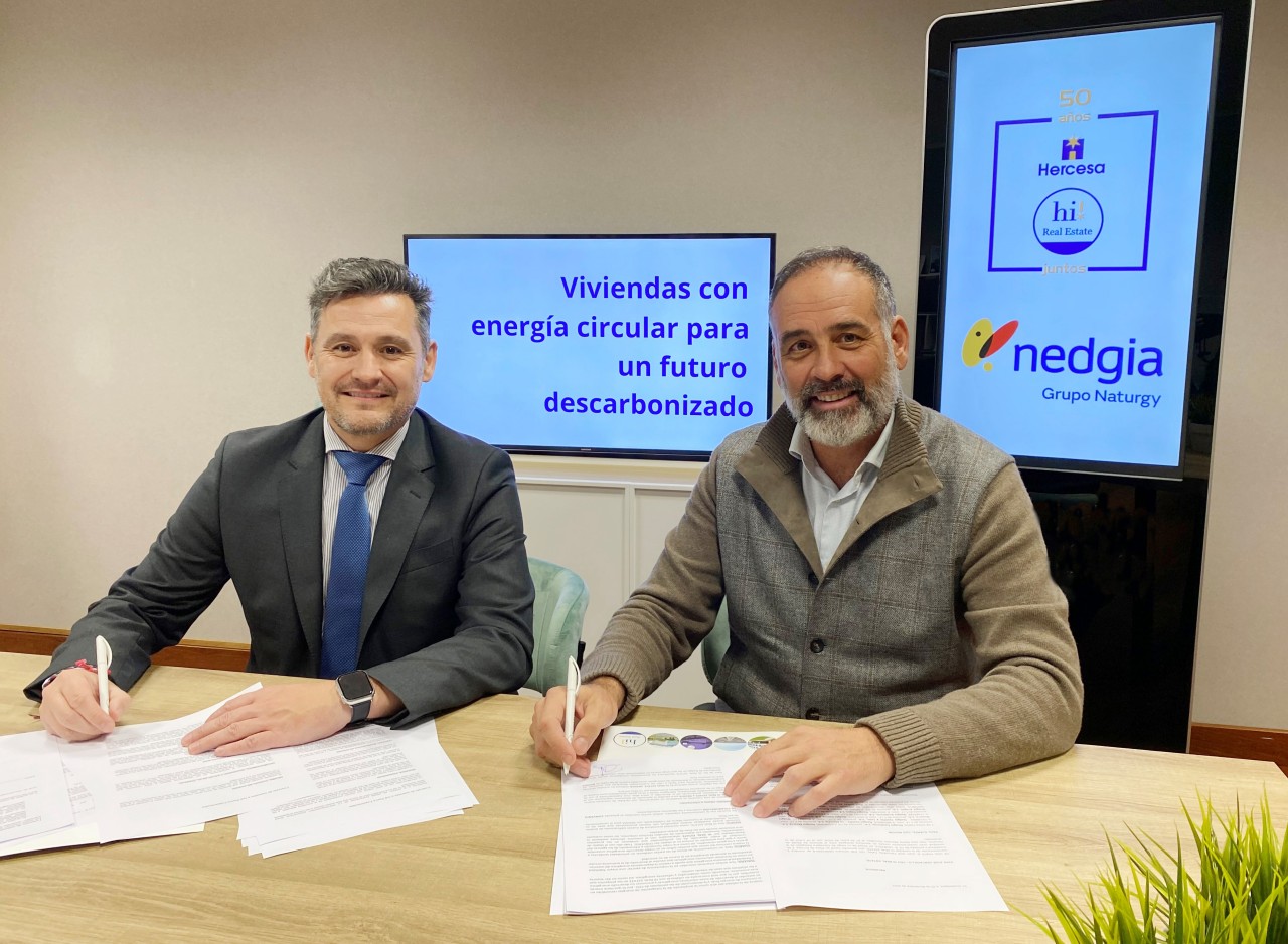 Naturgy acelera a penetración do gas renovable nos fogares da man de Hercesa