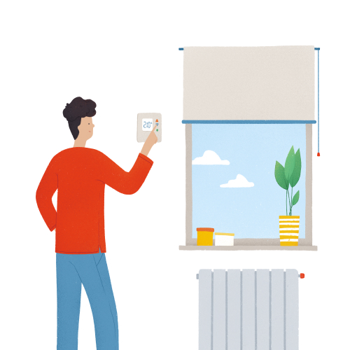 Calefacción homogénea y eficiente con gas