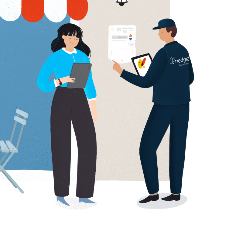 Guía para identificar al personal de Nedgia