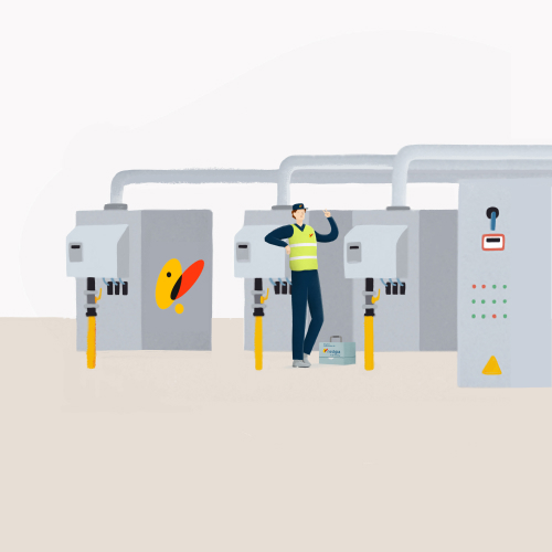 Más espacios con calefacción eficiente con gas