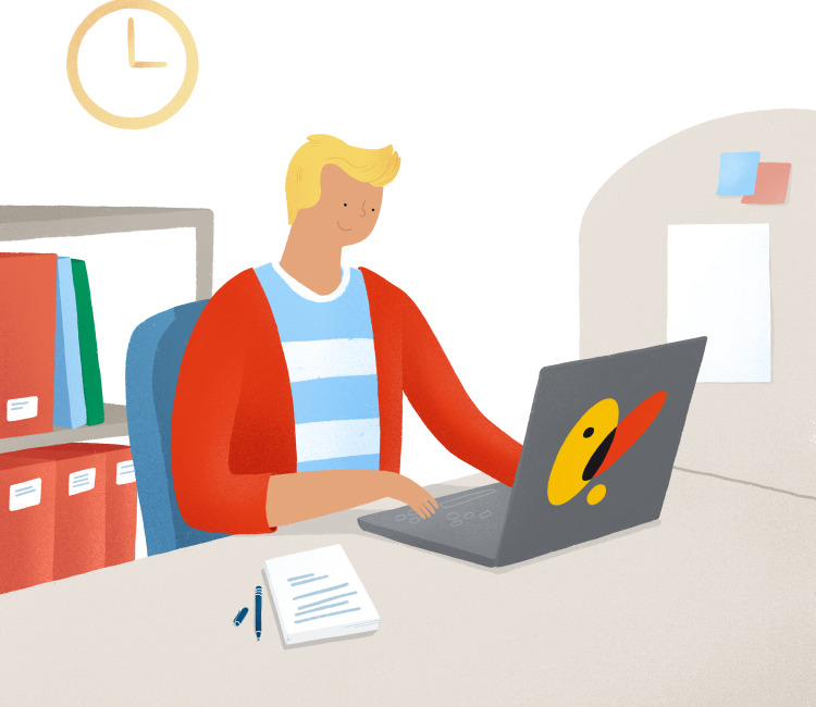 Ícono de pregunta representando dudas frecuentes