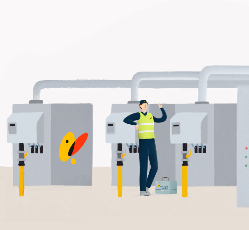 Renovación de salas de calderas en edificios