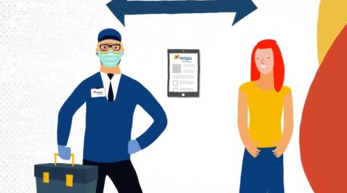 Medidas COVID-19 en operacións domiciliarias de gas natural