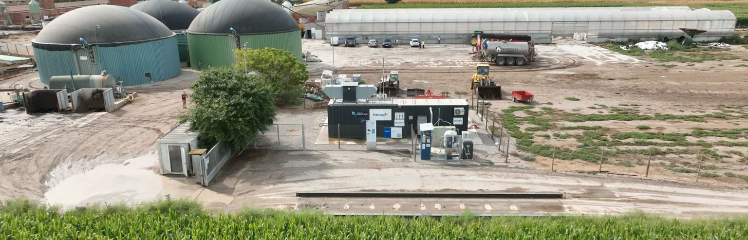 Imagen de proyecto porcino con energía sostenible